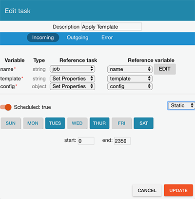 Edit Task Dialog