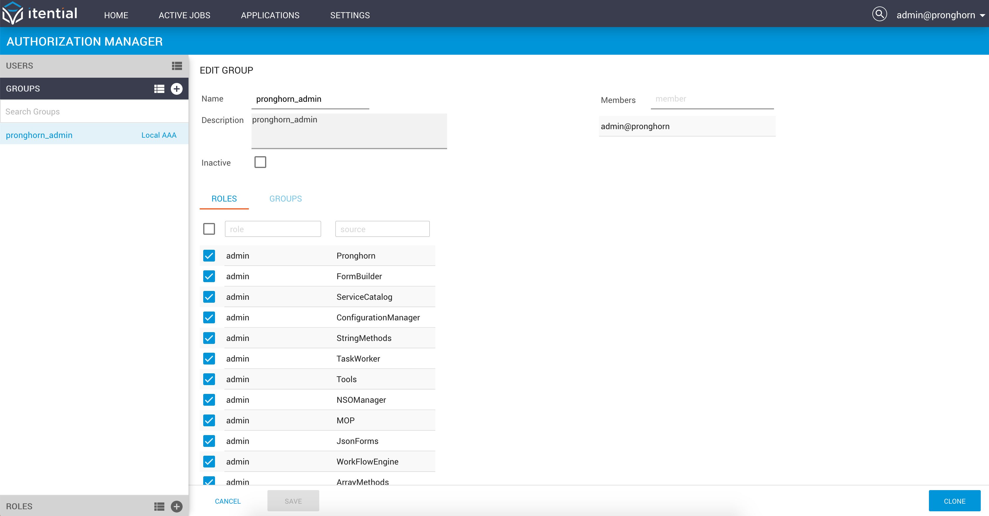 Authorization Manager