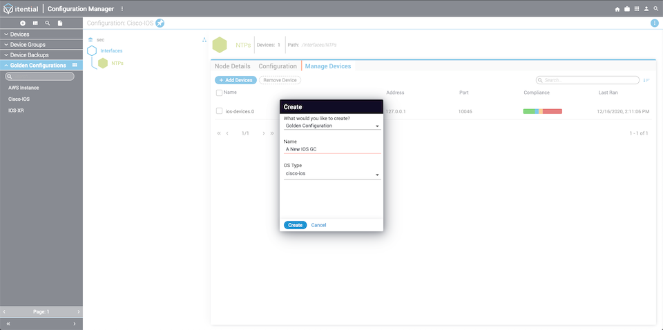 Create Dialog