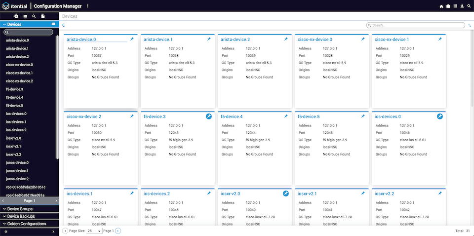 Devices View